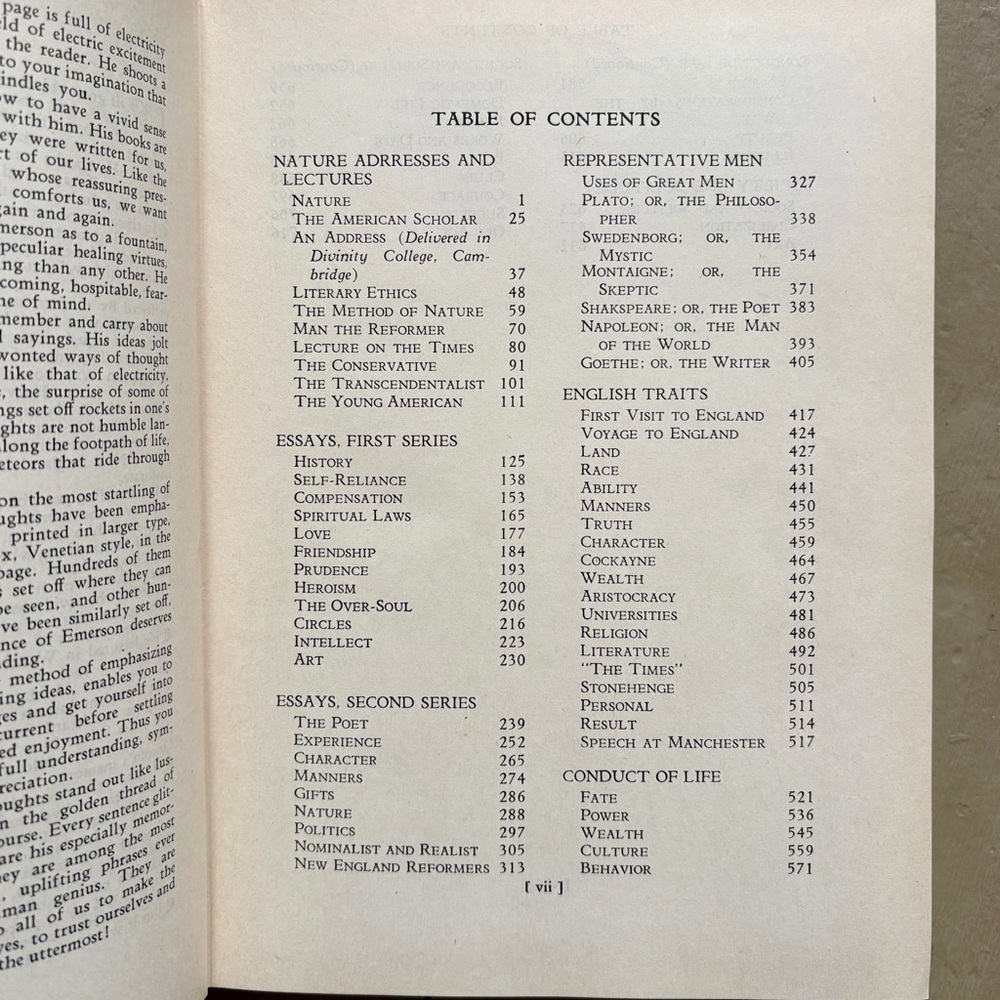 1930 Collected Writings of Emerson Concord MA Nature Eros Poetry 2 Volumes - Picture 13 of 16